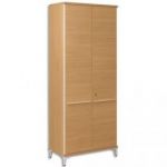 GAUTIER ARMOIRE HAUTE VIKTOR ORME BLOND - DIMENSIONS : L80 X H196 X P41 CM