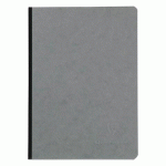 LOT DE 5 - CARNET BROCHURE AGE BAG A5 192 PAGES PETITS CARREAUX - GRIS
