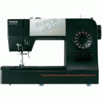 MACHINE À COUDRE BRAS LIBRE POUR JEANS FONCTION CUIR TOYOTA NÄHMASCHINEN SUPERJ15 NOIR, ARGENT (MAT) 65 W