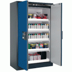 ARMOIRE SÉCURITÉ Q-CLASSIC-90 Q90.195.120 GRIS/BLEU - MANUTAN COLLECTIVITÉS