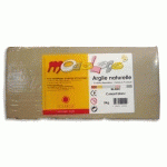 AUTRE ARGILE NATURELLE DE MODELAGE / PAIN DE 10 KG ROUGE