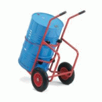 CHARIOT MANUTENTION FÛTS EN POSITION HORIZONTALE 220L, 250KG