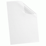 COUVERTURE DE RELIURE PLASTIQUE 18/100 TRANSPARENTE INCOLORE PAVO - PAQUET DE 100