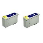 LOT DE 2 CARTOUCHES COMPATIBLE EPSON S020189 NOIRE