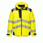 PORTWEST PW360 VESTE IMPER-RESPIRANTE EXTREME PW3 JAUNE/NOIR - TAILLE 6XL