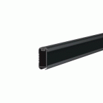 TRINGLE DE PENDERIE POUR DRESSING LIFT - 2,55 M - NOIR SEED