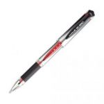UNIBALL STYLO À BILLE POINTE LARGE ENCRE GEL ROUGE CORPS AVEC GRIP +CAPUCHON UNI BALL SIGNO BROAD