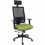 CHAISE DE BUREAU HORNA ACCOUDOIRS RÈGLABLES - VERT OLIVE - PIQUERAS Y CRESPO