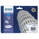 EPSON CARTOUCHE D'ENCRE TOUR DE PISE 79 C (C13T79124010) - DURABRITE ULTRA - COULEUR: CYAN