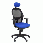 FAUTEUIL DE BUREAU JORQUERA - DOSSIER MAILLE - BLEU