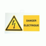 PANCARTE INFORMATION DANGER ELECTRIQUE _ 2862 - SAM