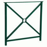 BARRIÈRE HÉRITAGE SIMPLE CROIX 80 CM - VERT 6005 - PROCITY