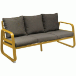 CANAPÉ TONIO 3 PLACES - MIEL - PROLOISIRS