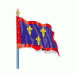 DRAPEAU DE PROVINCE HISTORIQUE ANJOU