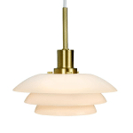 DYBERG LARSEN DL20 SUSPENSION, VERRE, LAITON