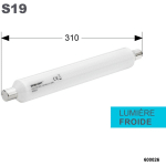TUBE LINOLITE LED 310MM S19 7W 6500K 620LM BLANC - 600026 - DEBFLEX