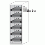 ARMOIRE SÉCURITÉ S-PHOENIX-90 S90.196.060.075.FDAS BLANC - ASECOS