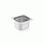 BAC GASTRONORME BASIC GN  1/6 - PROFONDEUR 100 MM