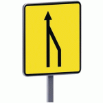 PANNEAU KD10A EX4 RÉDUCTION DE VOIES. - C2 - 900X900MM - TALIAPLAST