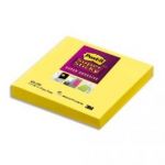 POST-IT LOT DE 5 BLOCS ASSORTIS SUPER STICKY 7,6 X 7,6 CM 90 FEUILLES COULEURS NÉON 654S-N