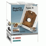 BOSCH 1 SAC/FILTRE ASPIRATEUR ACCESSOIRE BOSCH - BBZ41FK