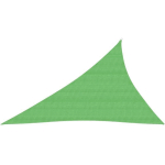 VIDAXL - VOILE D'OMBRAGE 160 G/M VERT CLAIR 4X5X6,8 M PEHD