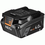 BATTERIE PRO LITHIUM 18V 4,0 AH HIGH DEMAND AEG POWERTOOLS