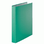 CLASSEUR 2 ANNEAUX CARTONNÉ EXACOMPTA A4 - DOS 4 CM VERT