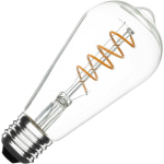 LEDKIA - AMPOULE LED FILAMENT E27 4W 200 LM DIMMABLE 4W ST64 SPIRALE BLANC CHAUD 2000K - 2500K 360º