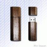 CLÉ USB PUBLICITAIRE BOIS POLYGONE