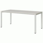TABLE MALIBU 180X80 T6 SOUDÉ STRA ABS BLC SEL W911/BLC 9016