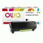 TONER REMANUFACTURÉ OWA - HAUTE CAPACITÉ - NOIR - POUR LEXMARK 56F2X00, 56F0XA0, 56F2X0E - TONER COMPATIBLE