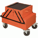 CAISSE À OUTILS MÉTALLIQUE SUR ROUES 195X637X1 203MM - BAHCO