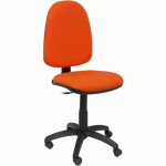 CHAISE AYNA - ROUE NYLON - ORANGE FONCÉ - PIQUERAS Y CRESPO