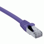 CORDON RJ45 CATÉGORIE 6A S/FTP LSOH SNAGLESS VIOLET - 3 M - DEXLAN