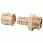 RACCORD PER À GLISSEMENT Ø16 MM À VISSER M12X17 BRICOZOR