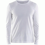 T-SHIRT MANCHES LONGUES BLANC TAILLE M - BLAKLADER