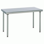 TABLE INOX CENTRALE LONGUEUR 1500 MM