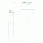 LOT DE 5 - MANIFOLD LIVRAISON EXACOMPTA AUTOCOPIANT 21 X 29,7 CM 50 PAGES DOUBLE EXEMPLAIRES