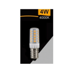 TRADE SHOP TRAESIO - AMPOULE LED E14 4W 480LM TUBULAIRE NATURELLE LUMIÈRE FROIDE ET CHAUDE SPARAC-E14-4W-CE2 -BLANC NATUREL- - BLANC NATUREL