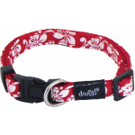DOOGY CLASSIC - COLLIER CHIEN TAHITI ROUGE TAILLE : T2 - ROUGE