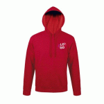 SWEAT-SHIRT AVEC CAPUCHE MIXTE PUBLICITAIRE SOL’S ROUGE - MARQUAGE MULTICOLORE