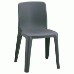 CHAISE EMPILABLE DENVER - M2-ANTHRACITE