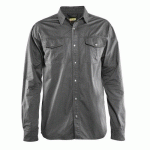 CHEMISE TWILL GRIS TAILLE S - 329711359400S - BLAKLADER