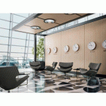 FAUTEUIL LOUNGE CLEO ANTHRACITE - GRIS FONCÉ