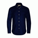 J.HARVEST & FROST YB54 OXFORD CHEMISE REGULAR FIT HOMMES MARINE - TAILLE XL