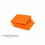 LOT DE 2 - PAQUET DE 25 CARTES PLIÉES POLLEN 116X116MM 210G/M² - CAPUCINE