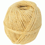 LOT DE 4 - FICELLE SISAL - L : 36 M ENVIRONS - D : 2 MM - 100 G