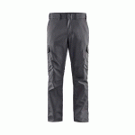 PANTALON DE TRAVAIL INDUSTRIE STRETCH 2D GRIS/NOIR C46 - BLAKLADER