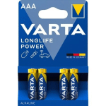 PILE ALCALINE - LONGLIFE POWER - LR3/AAA VARTA